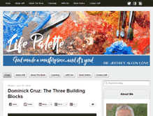 Tablet Screenshot of lifepalette.com